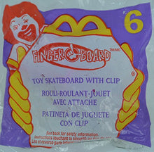 Load image into Gallery viewer, McDonalds FINGER BOARD #6 - Toy Skateboard with Clip, 2000
