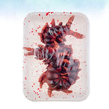 Load image into Gallery viewer, PRETYZOOM Horrific Prank Prop Simulation Centipede Meal Box Creepy Insect Tray Toy Scary Realistic Tricky Toy Party Adornment for Halloween Party
