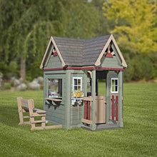 Load image into Gallery viewer, Backyard Discovery Victorian Inn All Cedar Outdoor Wooden Playhouse

