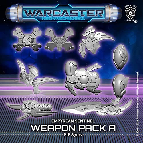 Privateer Press Warcaster Neo-Mechanika: Empyrean - Sentinel Weapon Pack, Variant A