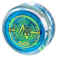 Load image into Gallery viewer, Duncan Pulse Yo-Yo for Beginners, LED Light-Up Technology, Plastic Body, Ball-Bearing Axle, Friction Sticker Technology
