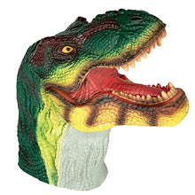 Load image into Gallery viewer, Gemini&amp;Genius Dinosaur Toys Tyrannosaurus Rex Puppets with Audio Support, Dinosaurs Hand Puppet Halloween Scary Toys Role Play and Party SuppliesToys for Kids 3-12 Years Old
