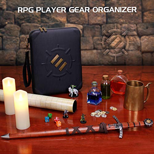 ENHANCE Tabletop RPG Organizer Case - DnD Organizer with Built-in Char –  ToysCentral - Europe