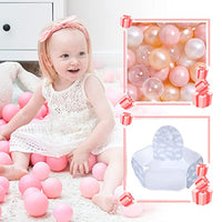 100 pcs Ball Pit Balls with a Pop Up Ball Pits for Toddlers