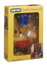 Load image into Gallery viewer, Breyer Traditional Stable Cleaning Set (1:9 Scale)
