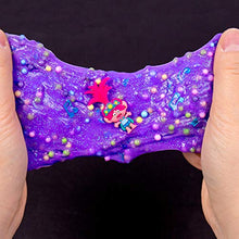Load image into Gallery viewer, Trolls World Tour Slimygloop Mix&#39;Ems by Horizon Group USA, Mix in Figurines, Sparkle, Confetti &amp; More to Make Your Own Gooey, Slimy, Stretchy, Putty, Slime. Purple, Multi
