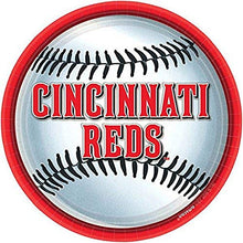 Load image into Gallery viewer, &quot;Cincinnati Reds Major League Baseball Collection&quot; 9&quot; Round, Party Plates
