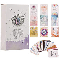 GRELANT 52 Universe Oracle Cards Deck Mysterious Tarot Cards Divination Fate Board Game Card Set, Destiny Prediction Card Set
