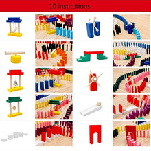 Load image into Gallery viewer, LINGLING-Domino Children&#39;s Domino Wood Multi-Color 3 Years Old Puzzle Early Education Toys (Size : M)
