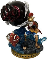 GOGOGK One Piece Monkey D. Luffy (38cm/14.9in) Arena Gladiator Scene modeling Interchangeable head Fighting state Action figure Anime figure/doll/statue/model PVC material Toys/Collection/Decoration/G