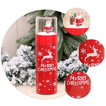 Load image into Gallery viewer, NUOBESTY Insulated Water Bottle Christmas Water Mug Reindeer Xmas Tree Patten Bottle Holiday Party Gift for Xmas Party Favor
