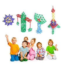 Load image into Gallery viewer, Beicarin 150Pcs Magnetic Building Sticks Blocks Toys, Magnet Educational Toys Magnetic Blocks Sticks Stacking Toys Set for Kids and Adult
