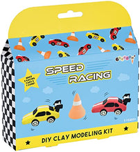 Load image into Gallery viewer, iscream Fizz Creations Make Your Own Race Cars Modeling Dough Shaping Kit
