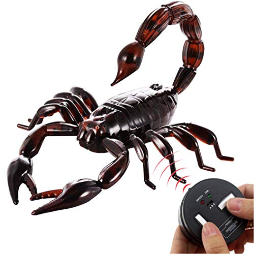 Tipmant Simulation RC Scorpion Remote Control Animal Vehicle Car Electric Scary Toy Halloween Kids Birthday Gift