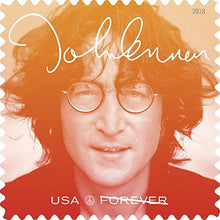 Load image into Gallery viewer, John Lennon Commemorative Forever Postage Stamps by USPS Imagine (Sheet of 16) (5 Sheets of 16)
