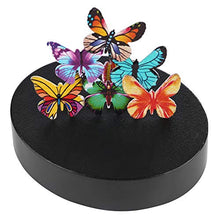 Load image into Gallery viewer, Uxsiya Butterfly Personality Magnetic Circle Magnetic Desktop Educational Sculpture Magnetic School Home for Desktop Toy Decoration(Color Butterfly)
