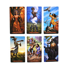 Load image into Gallery viewer, Huluda 78pcs Modern Spellcaster&#39;s Tarot Full English Tarot Cards Deck Family Board Game
