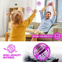 Load image into Gallery viewer, Flying Orb Ball Toys, Hand Controlled Mini Drone Hover Ball, Boomerang Flying Magic Ball Toys Indoor Outdoor Games for 6 7 8 9 10 Years Old Boys and Girls, Ideal Gift for Kids
