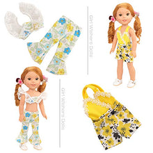 Load image into Gallery viewer, BM 10 Sets American 14.5 Inch Girl Doll Clothes Wellie Wishers Dolls Handmade Casual Wear Clothes and Other 14 -14.5 Inch Dolll
