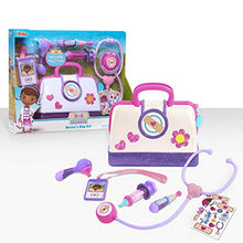 Load image into Gallery viewer, Doc Mcstuffins Toy Hospital Doctor&#39;s Bag Set, by Just Play

