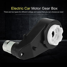 Load image into Gallery viewer, Gearbox,Toy Gear Box, Steering Motor Gearbox,Electric Motor Gearbox, Motor with Gear Box, Low Noise, Wear-Resistant ?for Kids Car Toy 6V/12V(6V15000R)
