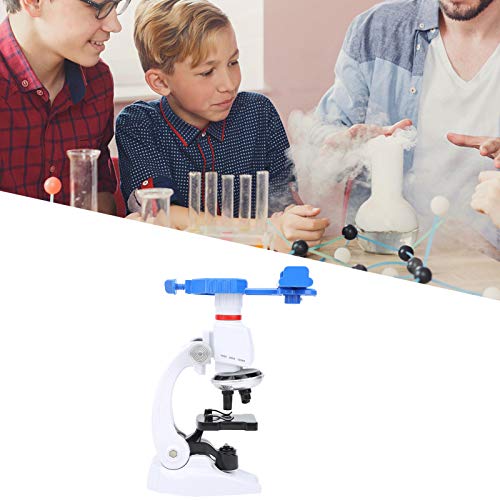 Ruining Monocular Microscope, Lightweight Educational Microscope Set, Kids Science Accessory, 1200X Microscope, Professional Portable for Students Kids Age 5-8