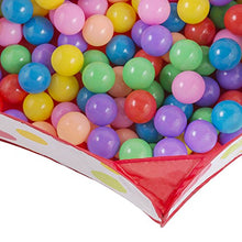 Load image into Gallery viewer, Deluxe 6 Sided Collapsible Ball Pit Tent - Includes 200 Multi-Colored Soft Plastic Pit Balls!
