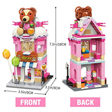 Load image into Gallery viewer, QMAN Girls Building Blocks Toy Teddy Theme Store Building Kit Cute-Bear Sales Shop Bricks Toy for Girls Age 6-12 and Up (281 Pieces)
