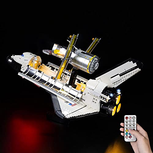 Kyglaring Light kit for Creator Expert NASA Space Shuttle Discovery Building Blocks Model -Light Set Led Compatible with Lego 10283-Not Include Model (RC Version)