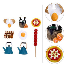 Load image into Gallery viewer, SOLUSTRE 8pcs Food Refrigerator Magnets 3D Resin Fridge Magnets Kids Food Toys Gifts for Whiteboard Kitchen Decorations Preschool Learning Toys (Mixed Style)
