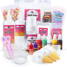 Load image into Gallery viewer, Original Stationery Ice Cream Slime Kit for Girls, Amazing Ice Cream Slime Kit to Make Butter Slime, Cloud Slime &amp; Foam Slimes, Great Gift Idea
