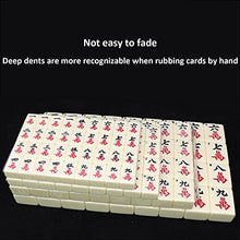 Load image into Gallery viewer, WERTYU Professional Chinese Mahjong Game Set Medium Size Tiles, for Chinese Style Game Play Mahjong (Color:C)
