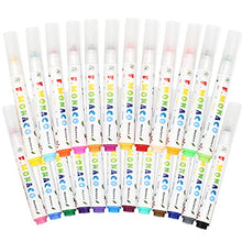 Load image into Gallery viewer, Lebze Washable Toddler Markers, 24 Colors Non Toxic Markers Art School Supplies for Kids Ages 2-4 Years Broad Line, Safe for Baby and Children Flower Monaco
