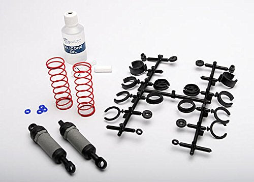 Traxxas 3760A Gray Ultra Shocks Complete with Springs, Long (pair)