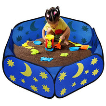 Load image into Gallery viewer, Spacious Kids Ball Pit,Portable Toddlers Play Pit for Preschooler Indoor and Outdoor Playing - Balls Not Included Blue
