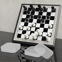 Load image into Gallery viewer, Chess Set Foldable Magnetic with Storage Board Game Travel Chess-BeginnerFor Kids and Adults (Portable) (Color : Small)
