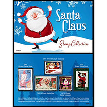 Load image into Gallery viewer, Santa United States Postage Stamp Card

