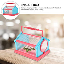Load image into Gallery viewer, TOYANDONA Bug Viewer Critter Silkworm Observation Box Insect Magnifying Cage Catcher Container CollectionToy Science Nature Exploration Tools
