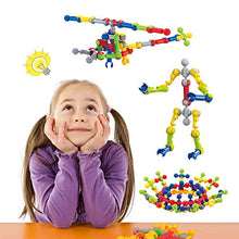 Load image into Gallery viewer, Caferria Kids Building Kit STEM Toys, 110 Pcs Educational Construction Engineering Building Blocks DIY Learning Set for Ages 3-10 Year Old Boys Girls, Best Gift for Children Creative Games Fun Play
