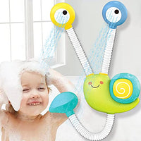 Dwi Dowellin Bath Toys for Baby Toddlers, Upgrade Electric Shower Baby Bath Toys Double Sprinkler Bathtub Tub Water Toys for Kids Preschool Child 18 Months and up