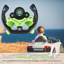 Load image into Gallery viewer, Coherny Steering Wheel Toy Driving Controller Portable Driving Copilot Toy Educational Sounding Toy Gift Driving Wheel with Music for Kids
