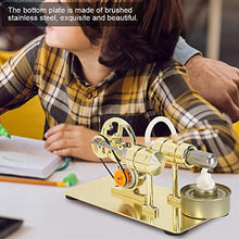 Load image into Gallery viewer, Stirling Engine Kit, Stirling Engine Motor Model, Educational Toy, Stainless Steel Science for Children Toddler
