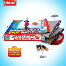 Load image into Gallery viewer, Kidzlane Durable Piano Mat, 10 Selectable Sounds, Play and Record, for Kids 2 to 5, Dance and Learn
