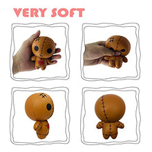 Load image into Gallery viewer, ASMFUOY Cute Ghost Squishies Toy Horror Voodoo Dolls Stress Relief Slow Rising Soft Squeeze Toys for Kids Halloween Christmas Thanksgiving Gift Collection (Purple)
