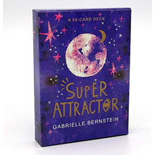 Load image into Gallery viewer, WEAMO Super Attractor A 52Card Deck Cards Oracle Tarot Game Gabrielle Bernstein Tarot Toy Affirmations Start Manifesting Limitless
