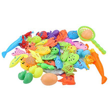 Load image into Gallery viewer, VGEBY1 39Pcs Fishing Toys, Baby Magnetic Fishing Set Children Educational Toys Accessory
