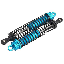 Load image into Gallery viewer, Toyoutdoorparts RC 81002 Rear 81003 Front Blue Alum Shock Absorber 4PCS for HSP 1:8 Buggy Truck
