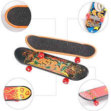 Load image into Gallery viewer, HEHALI 18pcs Finger Skateboards Professional Mini Fingerboards Toy Party Favors for Kids, Christmas Birthday Gifts (12 Normal + 6 Matte)
