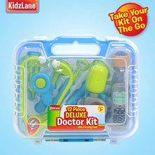 Load image into Gallery viewer, Durable Kids Doctor Kit with Electronic Stethoscope and 12 Medical Doctor&#39;s Equipment, Packed in a Sturdy Gift Case
