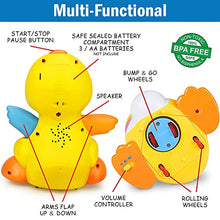 Load image into Gallery viewer, Liberty Imports Musical Dancing Duck Toy Walking Singing Yellow Ducky Moving Toys for Baby with Music &amp; LED Lights for Toddlers, Infant Learning Development
